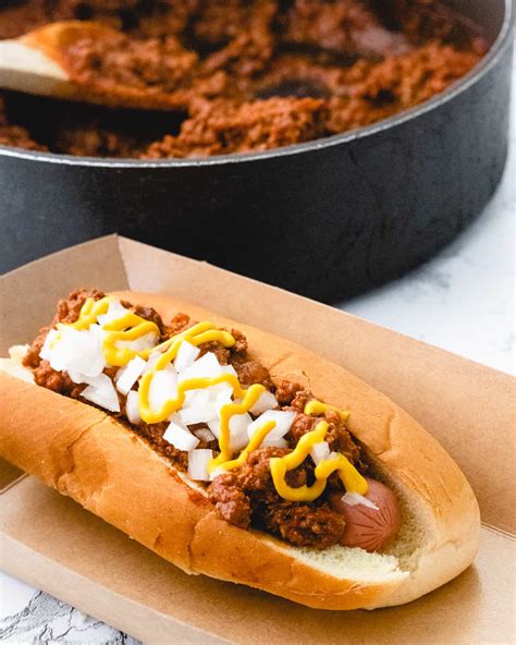 Classic Coney Dogs Recipe • State of Dinner