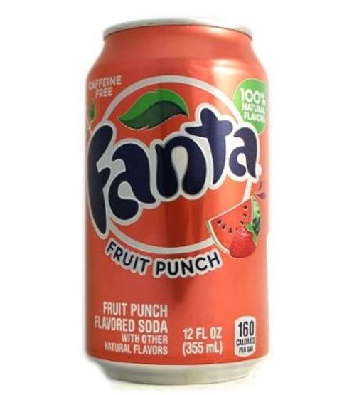 Fanta Fruit Punch 355ml - CandyCo