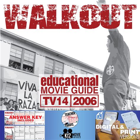 Walkout Movie Guide | Questions | Worksheet (TV14 - 2006) - | Movie ...