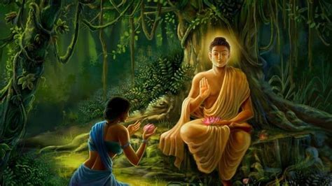 Buddhist Monk Meditating Wallpaper