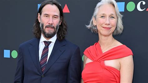 Keanu Reeves and girlfriend Alexandra Grant make rare red carpet ...