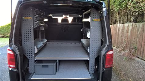 Van Racking: Bott SMARTVAN Storage Solutions | Van racking, Vw t5 kombi ...