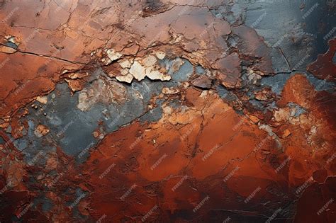 Premium AI Image | rust texture background