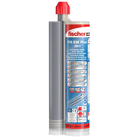 Fischer FIS EM 390 Plus Epoxy Resin Adhesive | Epoxy Resins | Chemical ...