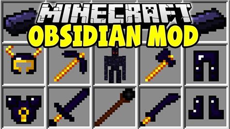 Obsidian Armor Minecraft