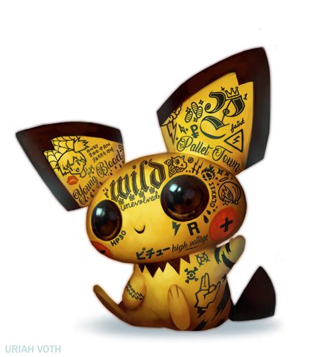 I made this fan art for all the ride or die Pichu players out there ...