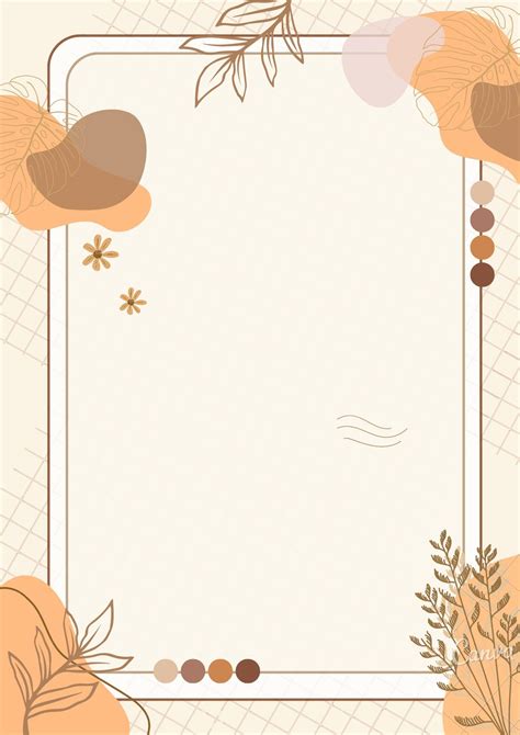 Border Design Bond Paper Aesthetic - Image to u