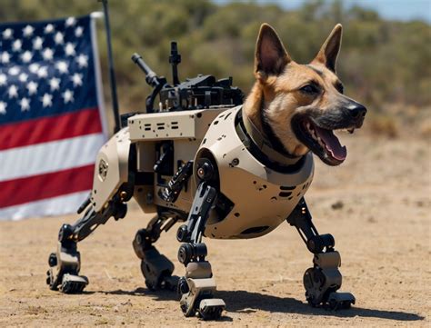 Robot Dogs with AI Weapons Undergo Testing by US Marines