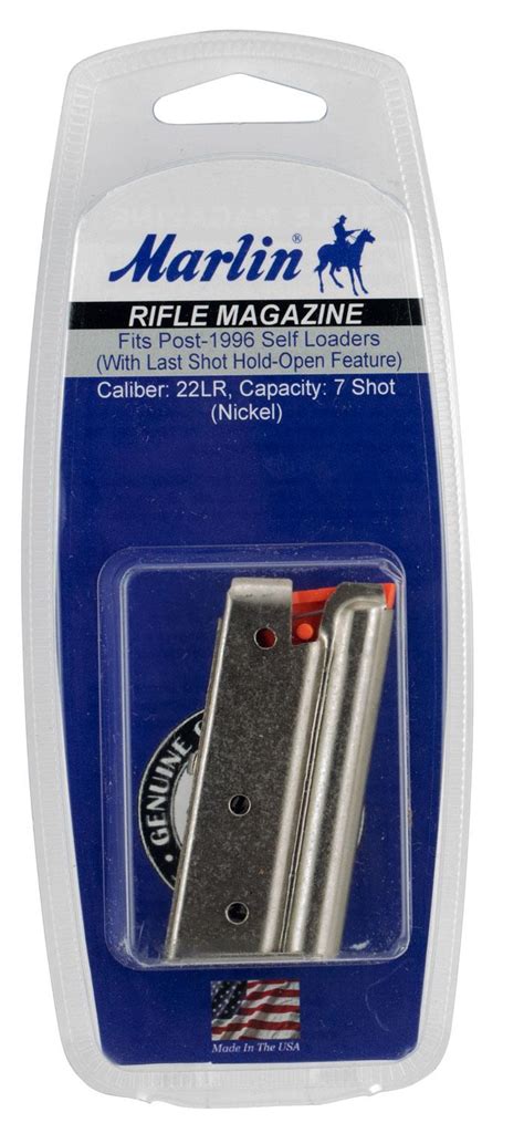 Marlin 707046 MAG 7rd 22LR/17M2 B/Auto 795/70/XT-22 Nickel