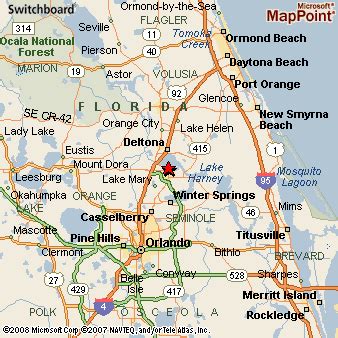 Where is Sanford, Florida? see area map & more