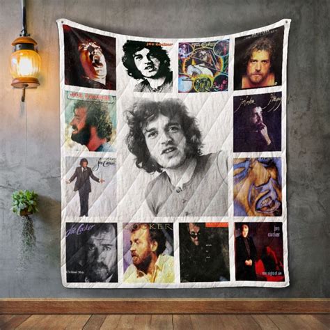 Joe Cocker Album Covers Quilt Blanket - Teeruto