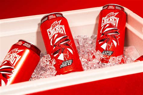 Mtn Dew Releases Code Red Energy Drink