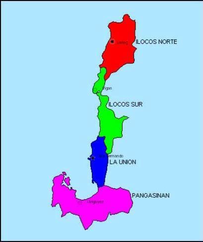 REGION I (Ilocos Region)... - Philippine Regions