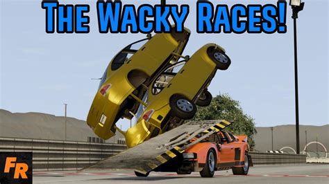 We Make Our Own Wacky Races Event On BeamNG Drive - YouTube