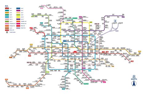 Beijing Subway Map - Updated Map of Beijing Metro Lines 2024