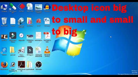 Windows 10 Desktop Icon Size : Change Size Of Desktop Icons In Windows ...