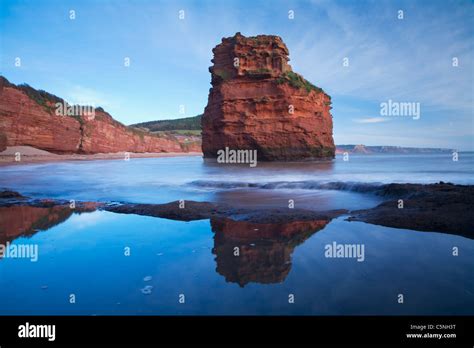 Sea Stack at Ladram Bay on the Jurassic Coast. Devon. England. UK Stock ...