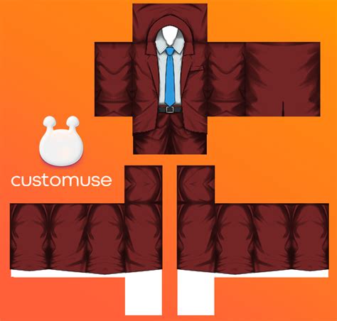 Red Roblox Suit Template | Clothing Template Download | Clothing ...