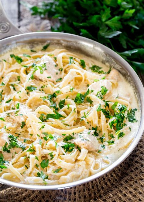 cream cheese chicken fettuccine alfredo recipe - setkab.com