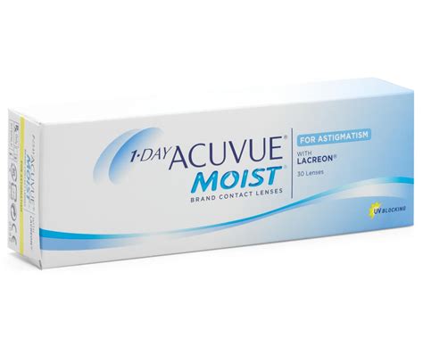 1 Day Acuvue Moist for Astigmatism Daily Toric Contact Lenses ...