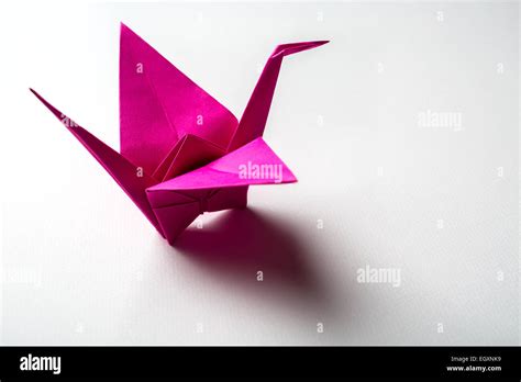 red origami paper Stock Photo - Alamy