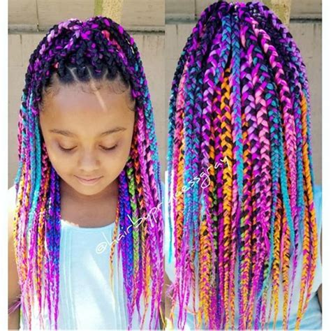 Box Braids With Curls For Kids : 20 simple braids for kids.