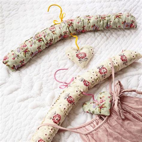 How to sew padded coat hangers | Padded coat hangers, Fabric covered ...