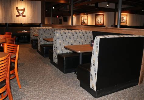 Black Angus restaurant custom seating done by SCI Custom Millwork ...