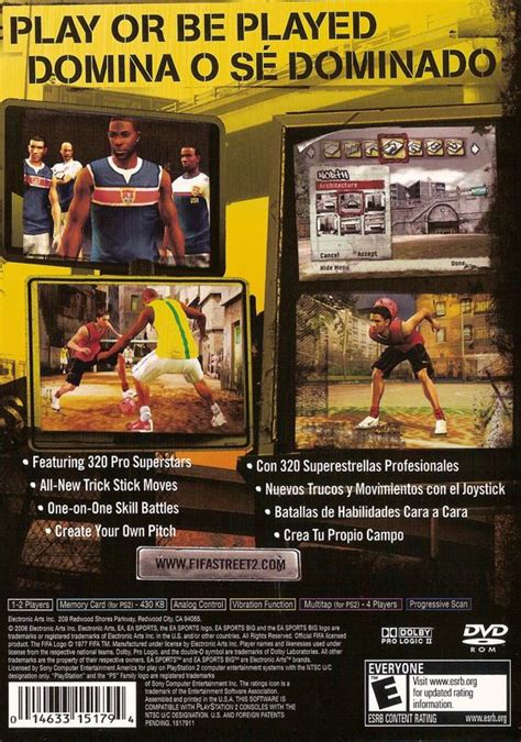 FIFA Street 2 cover or packaging material - MobyGames