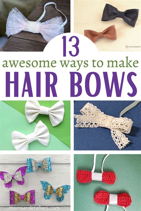 How to Make Hair Bows - 13 Unique Ideas for Beginners