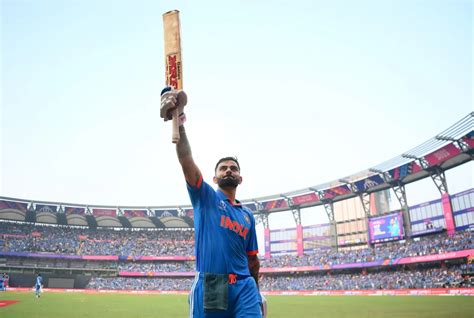 ICC Cricket World Cup 2023: Virat Kohli Slams 50th ODI Century, Rohit ...