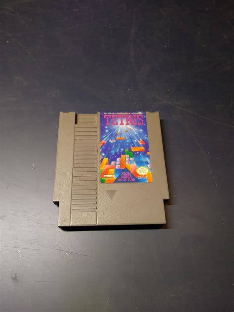 Got my first copy of nes tetris : nes