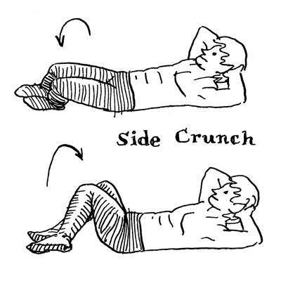 Side Crunches ~ Universal Variable Workout