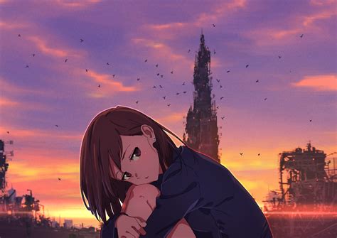 Broken Heart Anime Girl Wallpaper, HD Anime 4K Wallpapers, Images and ...