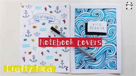 English Notebook Decoration Ideas