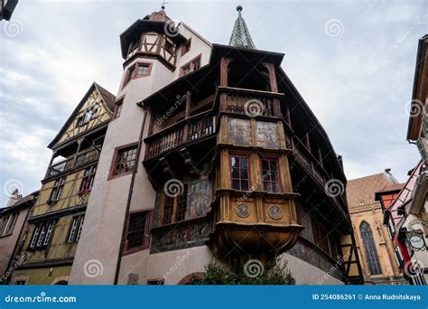 Colmar, Alsace, France, 4 July 2022: Town Capital of Alsatian Wine ...