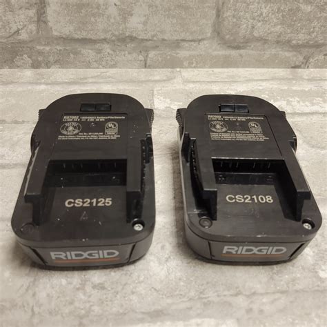 RIDGID R87002 18V 2.0 AH Lithium-Ion Batteries, 2 Pack – RDW LIQUIDATIONS