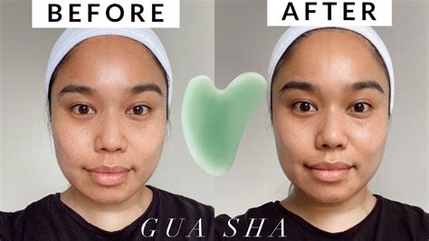 Does the Gua Sha Really Work? Before & After Results l Sasha Colina ...