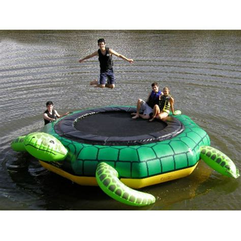 Island Hopper Turtle Jump Water Trampoline - Walmart.com - Walmart.com