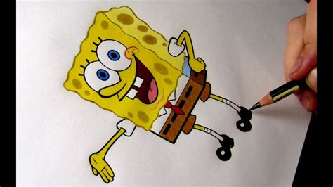 Spongebob Drawing In Pencil