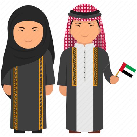 Couple, cultural dress, national dress, uae, uae clothing, uae outfit icon