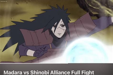 If Madara did not have the Rinnegan, would he lose here? : r/Naruto