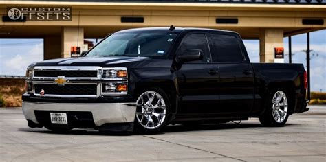 2014 Chevrolet Silverado 1500 Replica Wheels G04 Belltech Lowered 6 F 8 ...