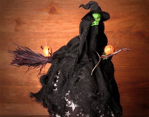 OOAK Miniature Skeleton Illuminated Flying Witch by DinkyWorld on Etsy ...