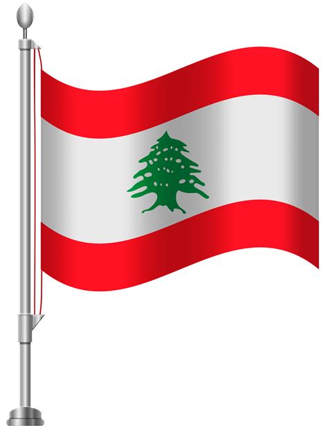 Lebanon Flag PNG Clip Art - Best WEB Clipart