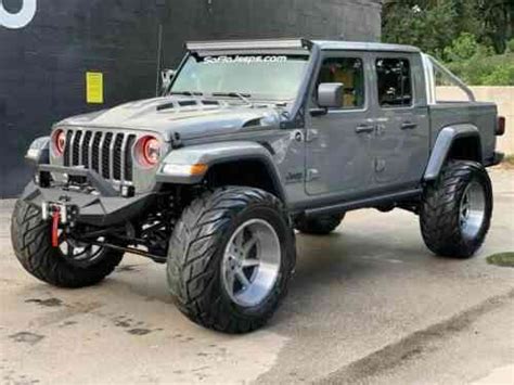 2020 Jeep Gladiator Sting Grey Lifted Custom Gladiator: Used Classic Cars