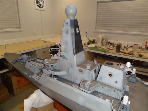 2015 Type 45 Destroyer Build - Fleetscale | Model Warship | Model ...