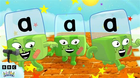 A is for August | Reading for Kids | @officialalphablocks - YouTube