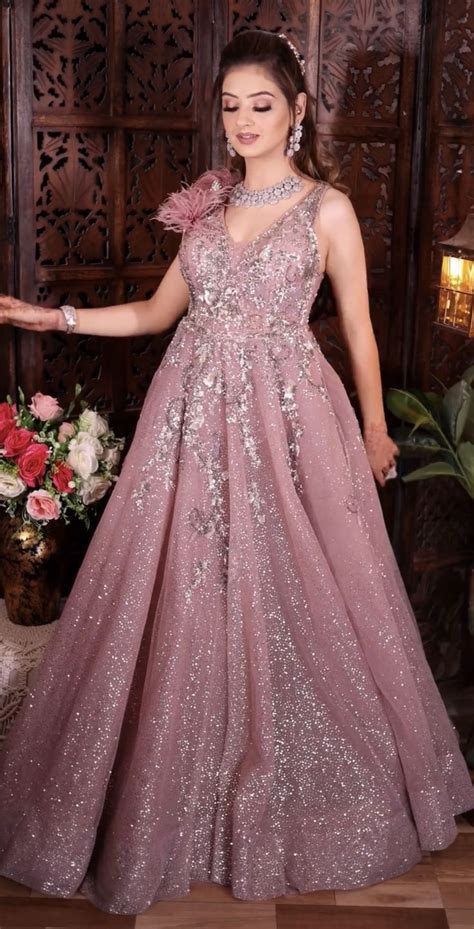 Meesho Gown Designs in 2023 | Latest bridal dresses, Party wear evening ...