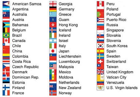 Flags Of The World Printable Pdf - terrebook